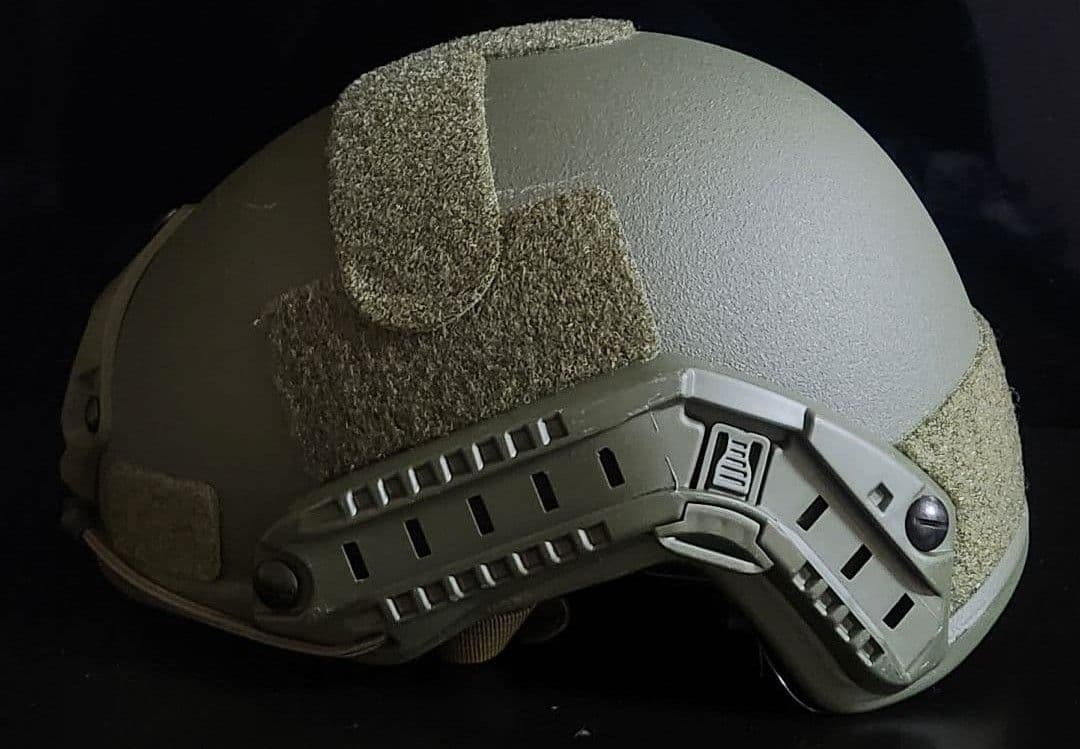 NIJ-Ⅲa 実物 防弾ヘルメット 55㎝～62㎝ /OD、 FAST OPS