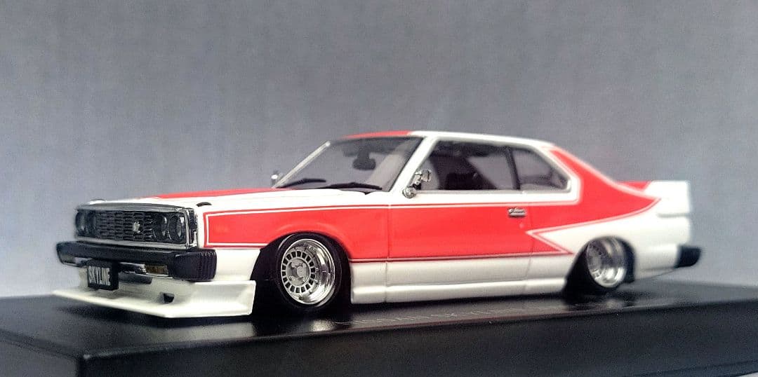 1/43　スカイライン改　ジャパン　フォーカスレーシング　アルミ製　深リム