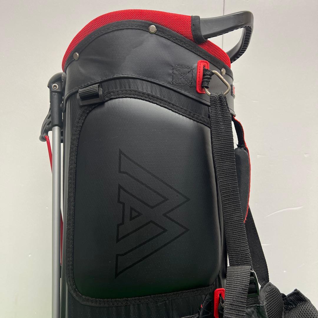 ビッグマックス　BIG MAX キャディーバック　8インチ ブラック　メンズ