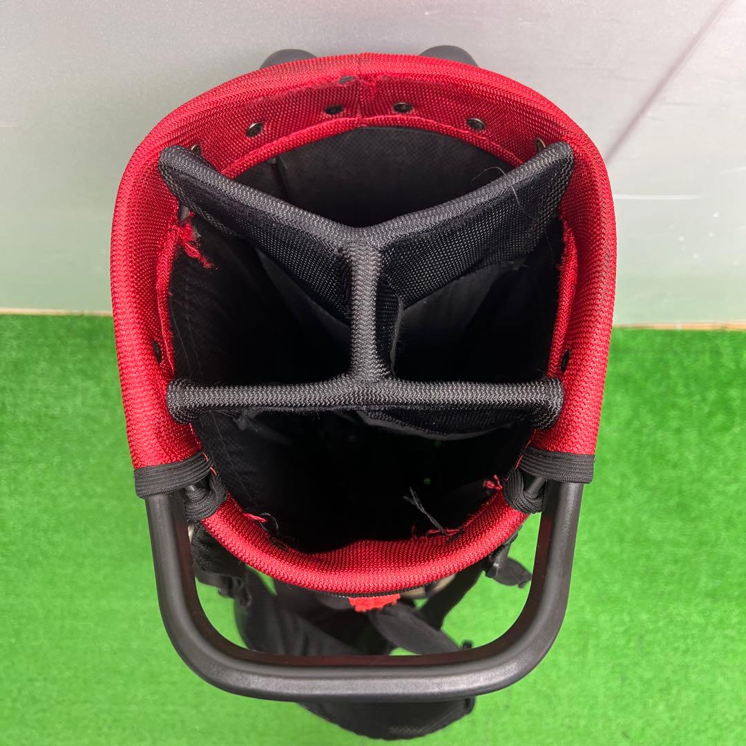 ビッグマックス　BIG MAX キャディーバック　8インチ ブラック　メンズ