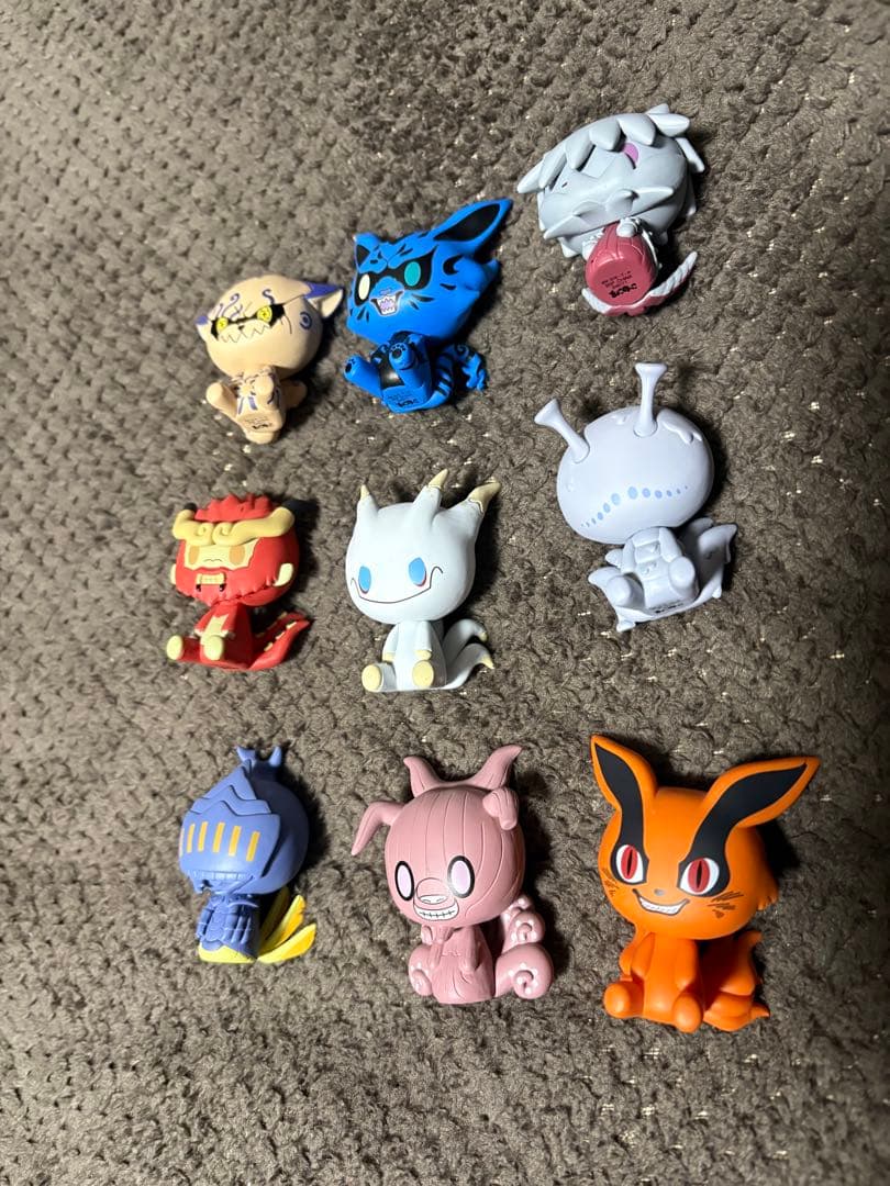 ナルト 一番くじ 繋がる思い E賞 尾獣 ちょこのっこ 全9種フルコンプセット