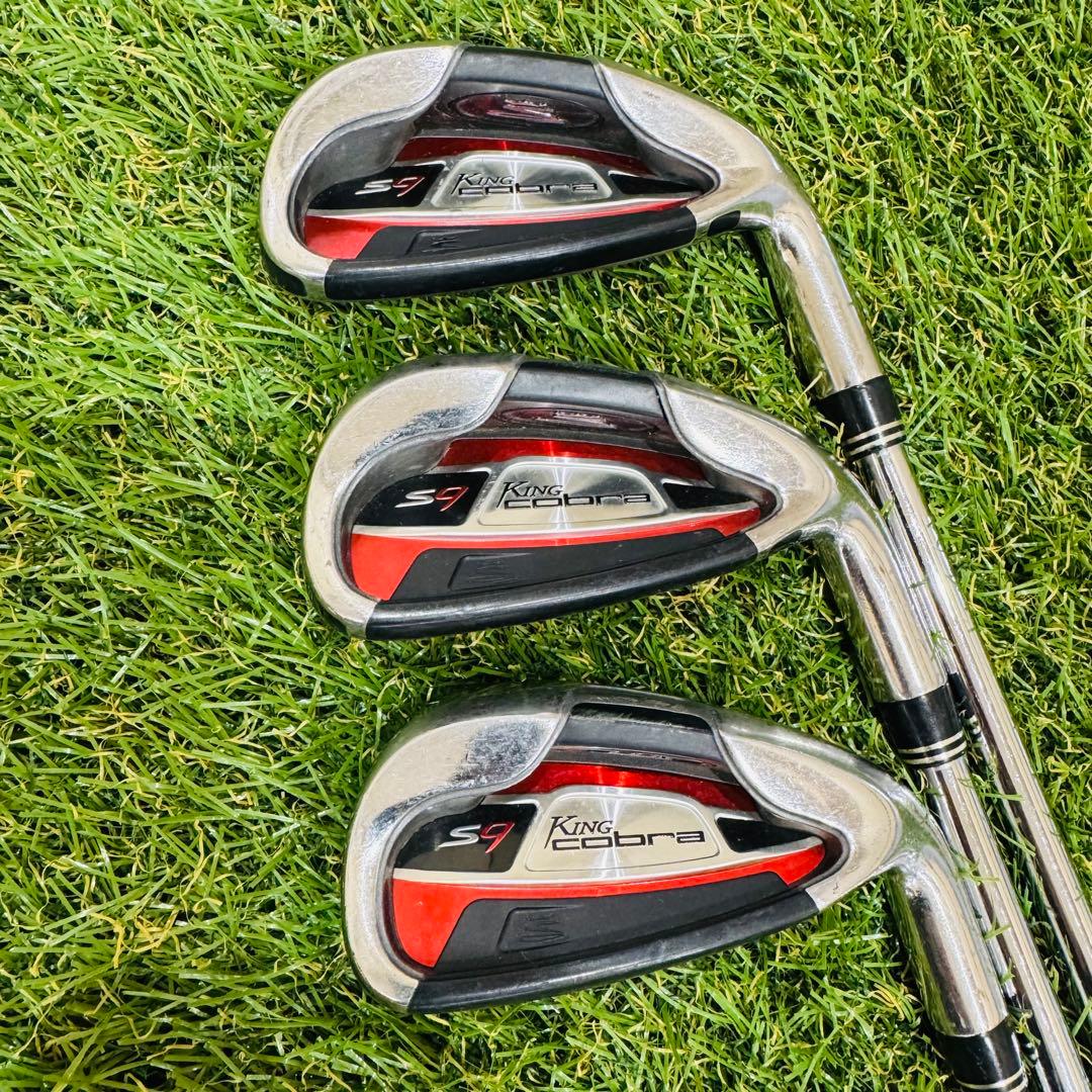 【男性用】KING cobra S9 アイアンセット 6本（S）