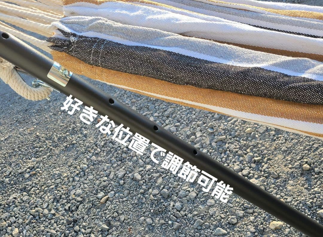 引き取り希望 AmazonBASIC ダブルハンモック ケース付 アウトドア