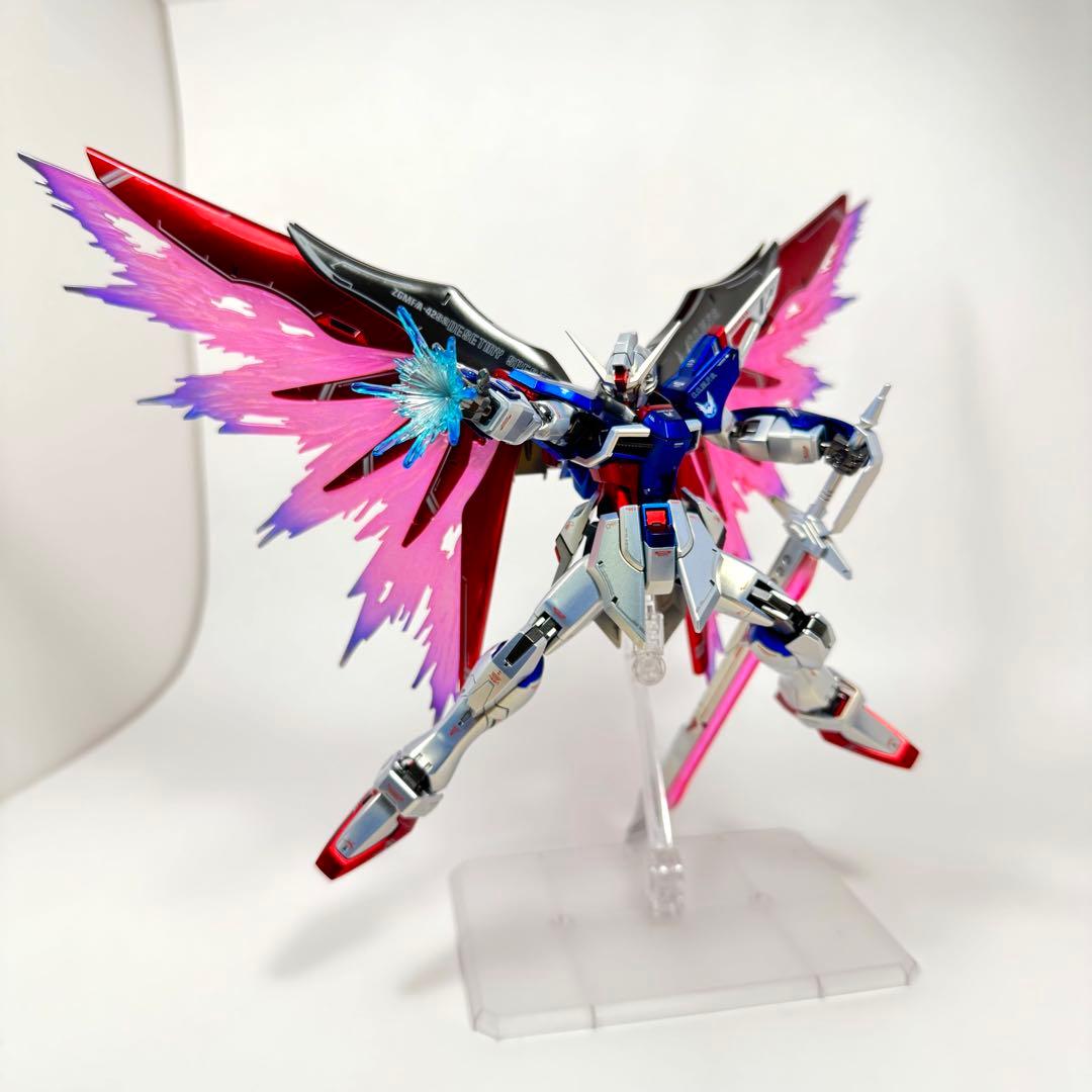 HG デスティニーガンダムSpecII & ゼウスシルエット　完成品　塗装済