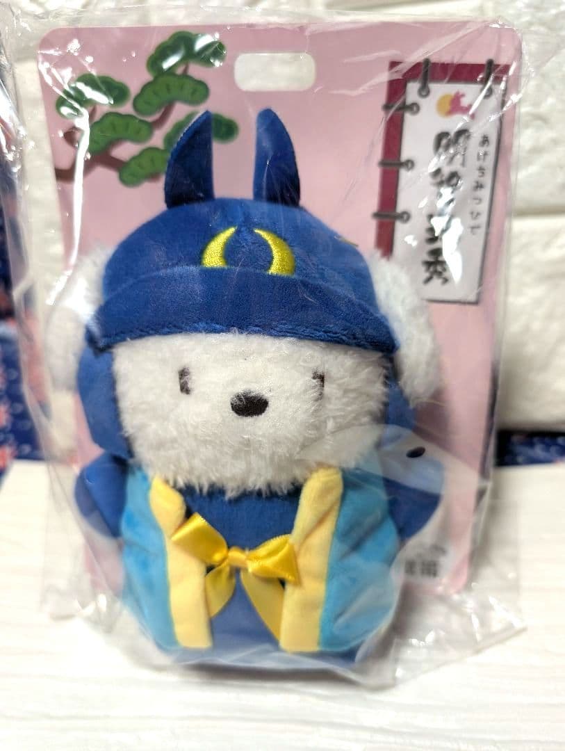 新品未使用　ふわふわたっとん武将ぬいぐるみ　７個セット　有名武将達