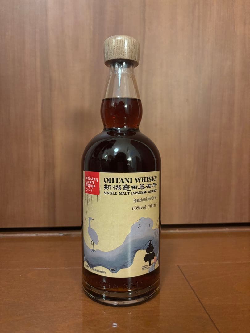 【ウイスキーラバーズ名古屋限定】新潟亀田蒸留所シングルモルト スパニッシュオーク