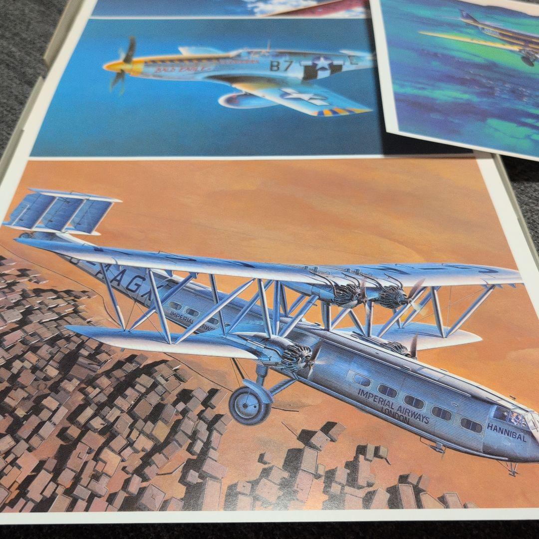 小池繁夫　世界名機画集　WITE THE AIR