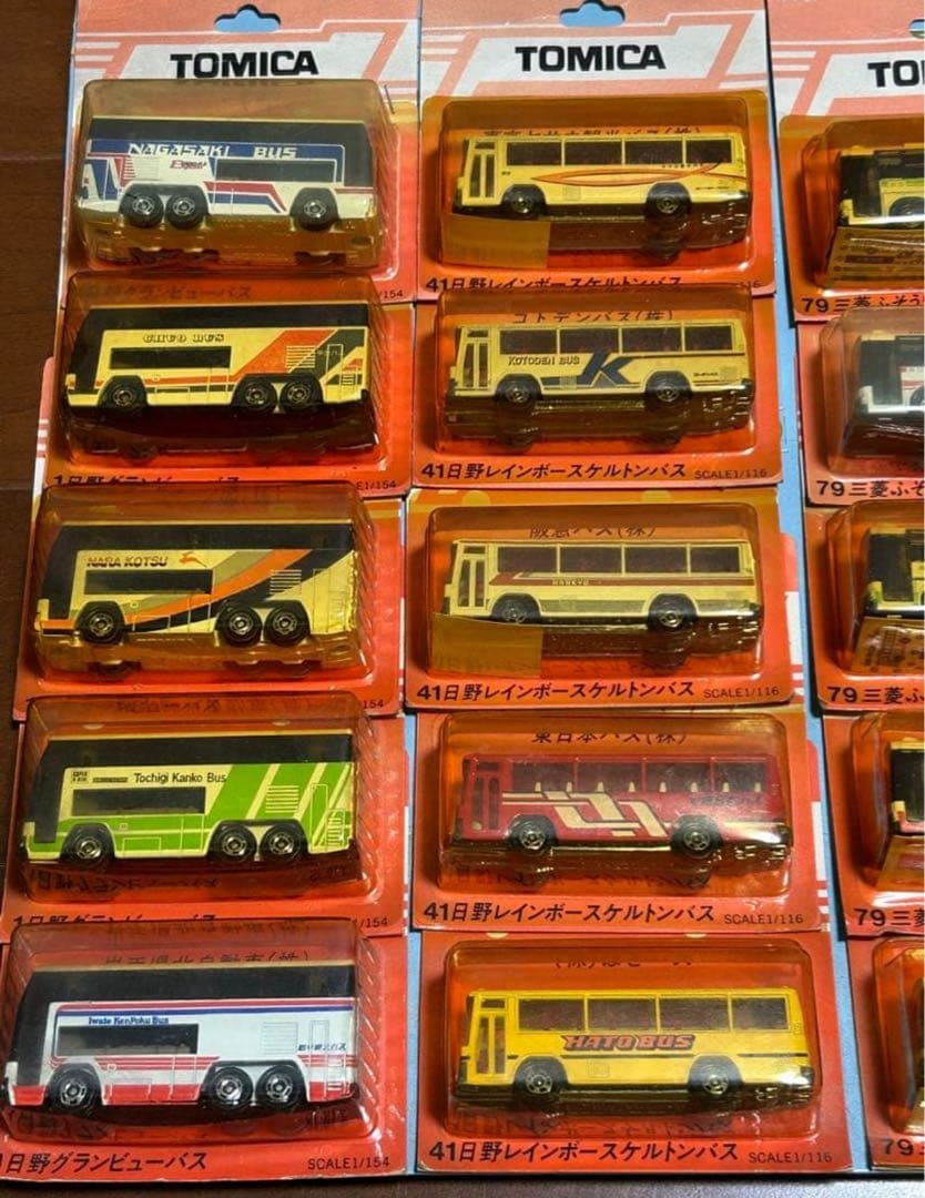 日本製 トミカ 全国バスフェアー 20台セット