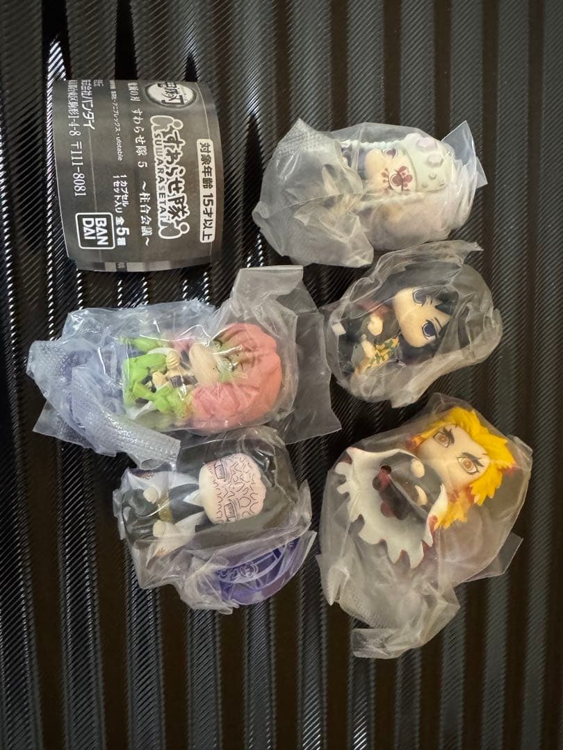 ガチャガチャ 鬼滅の刃 すわらせ隊1〜6＆無限列車特別編 全35種 コンプセット