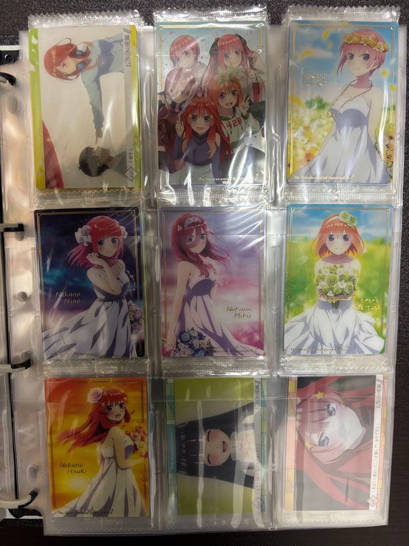 五等分の花嫁　ウエハース　過去弾10弾分フルコンプリートセット　未開封品