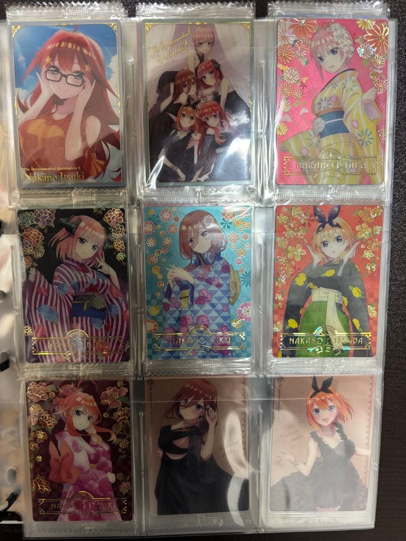 五等分の花嫁　ウエハース　過去弾10弾分フルコンプリートセット　未開封品