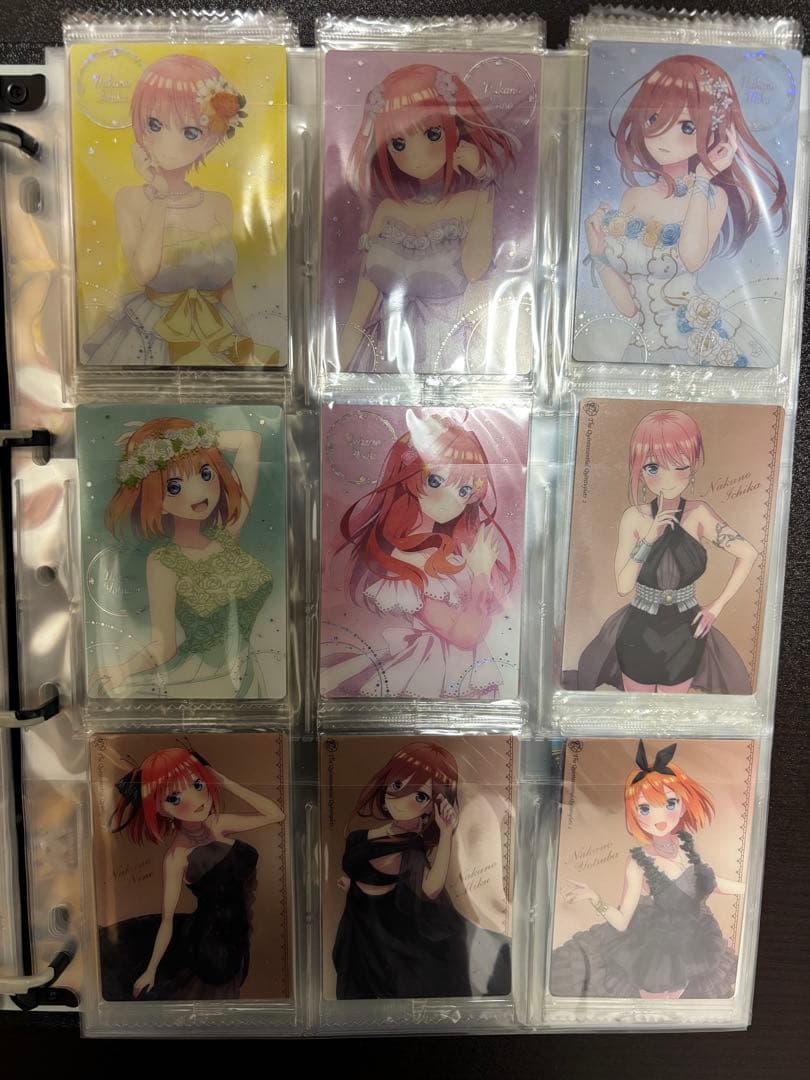 五等分の花嫁　ウエハース　過去弾10弾分フルコンプリートセット　未開封品