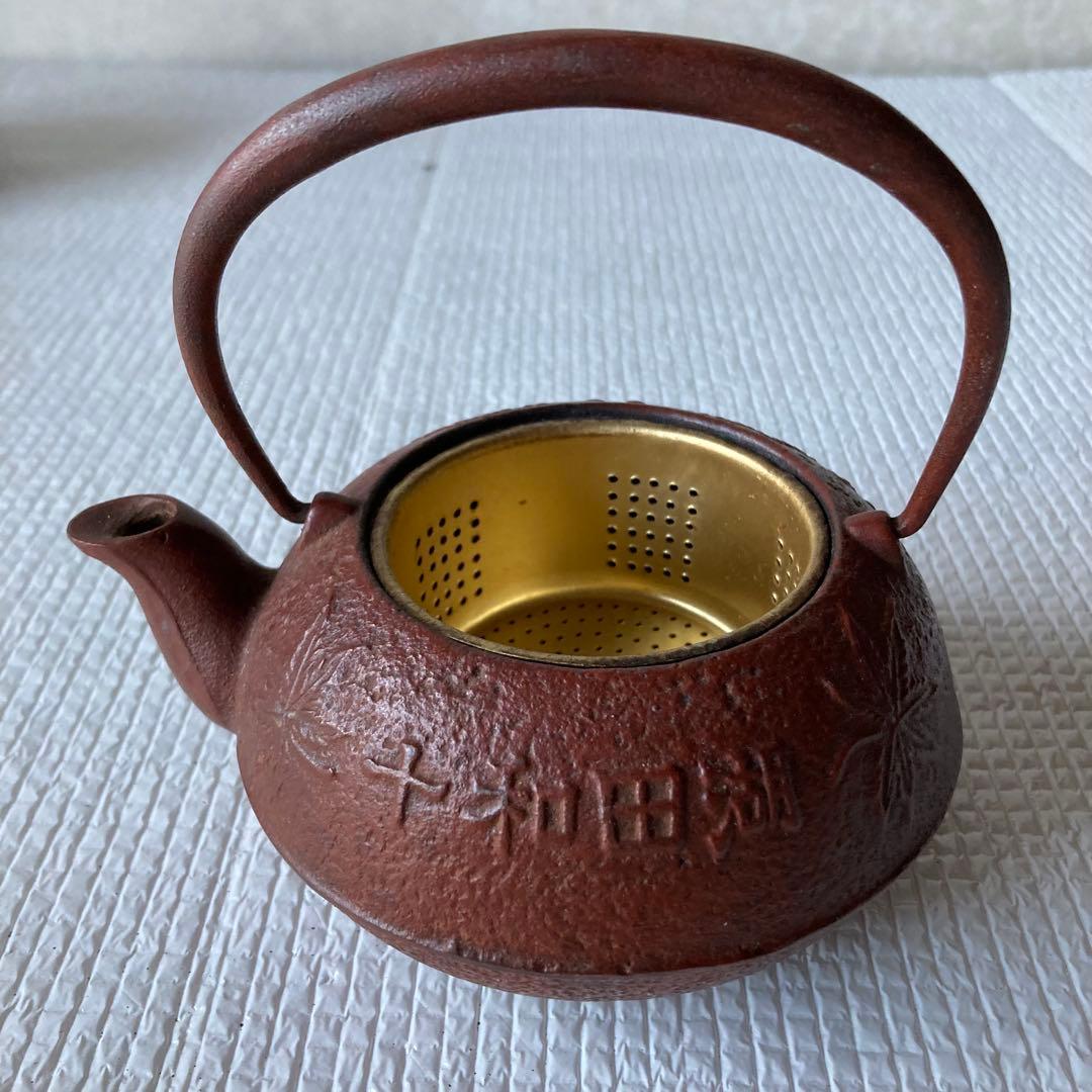 ジャンク品 蓋なし 鉄瓶 ミニチュア鉄瓶 5点まとめ売り 急須 茶器 茶道具