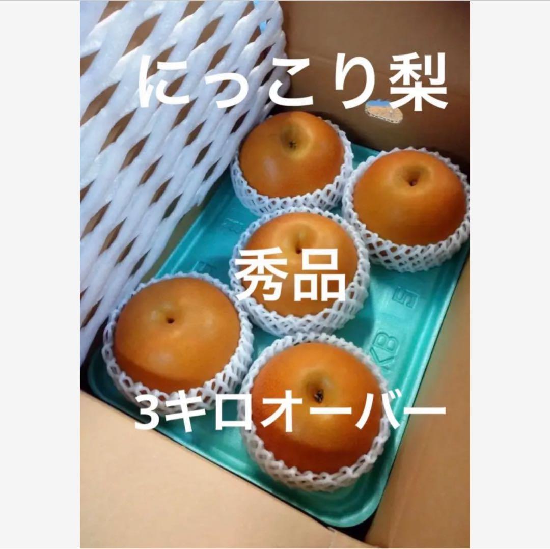 煩悩　3箱　にっこり梨