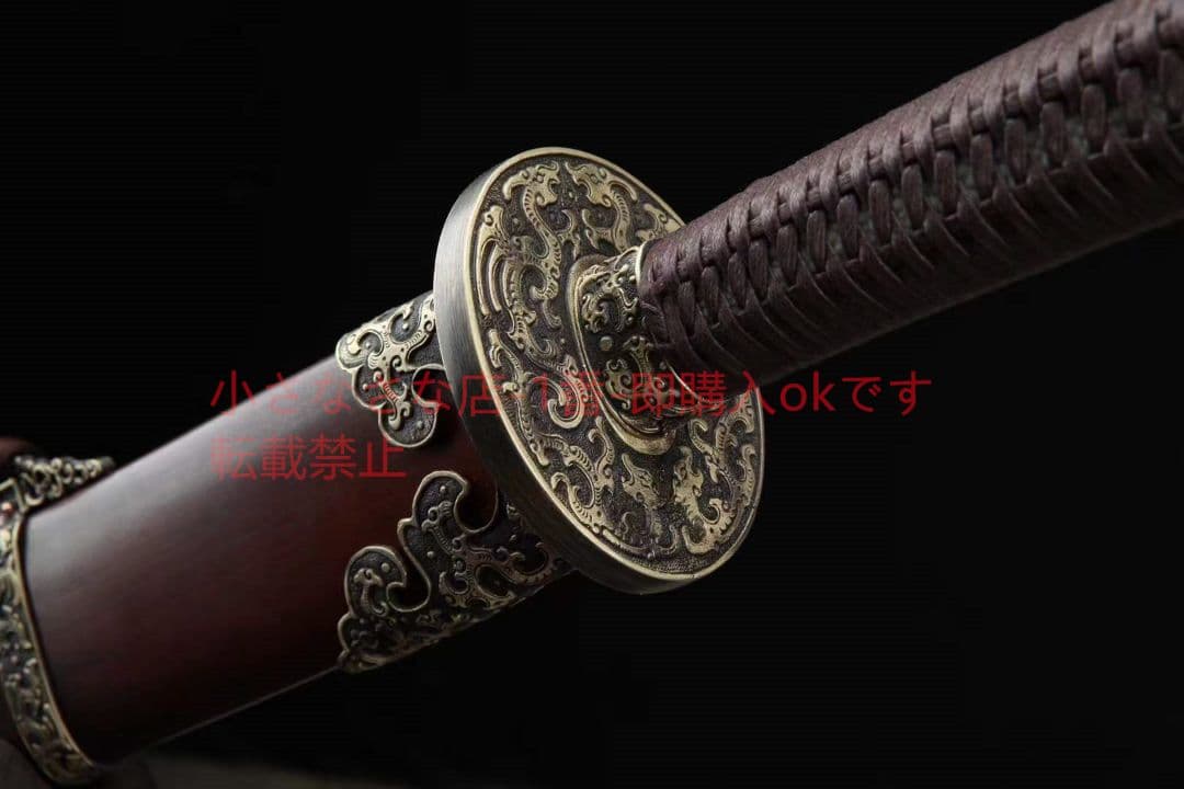 鳴鴻刀（酸枝木タイプ）古兵器 武具　刀装具　日本刀　模造刀 居合刀