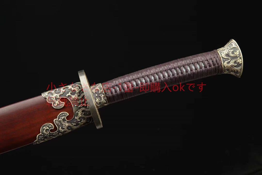 鳴鴻刀（酸枝木タイプ）古兵器 武具　刀装具　日本刀　模造刀 居合刀