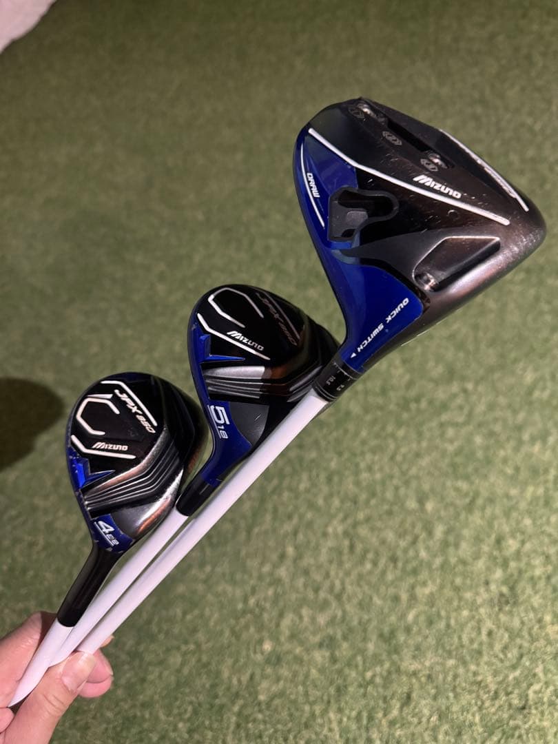 ミズノ　JPX 850 1W 5W 4UT セット