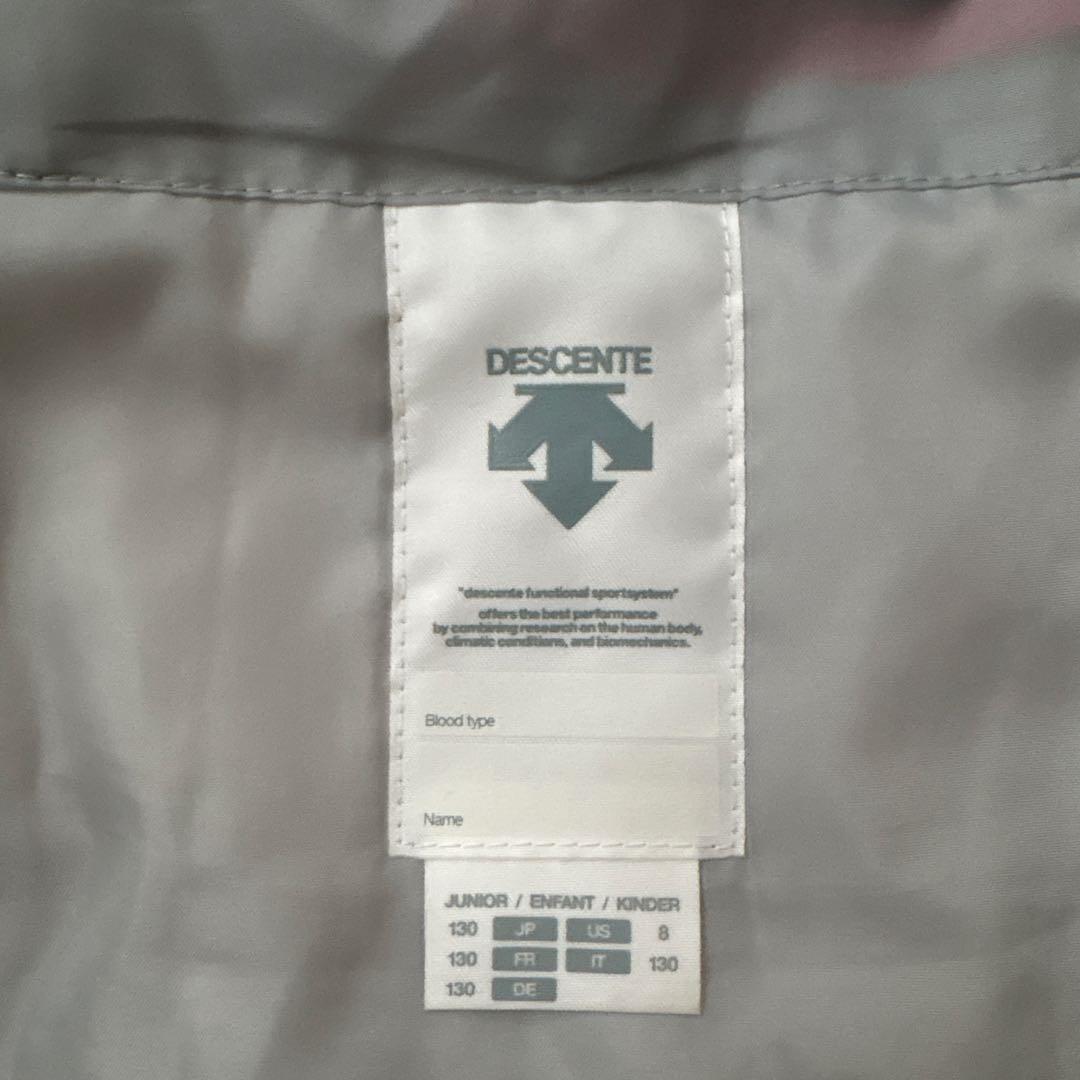 子ども用スキーウェアセット デサントDESCENTE