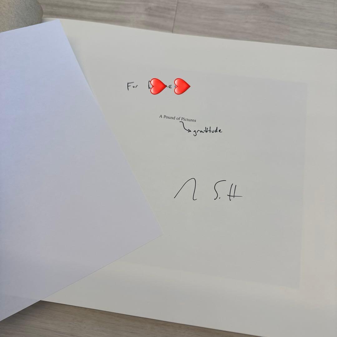 サイン入り Alec soth a pound of pictures 写真集