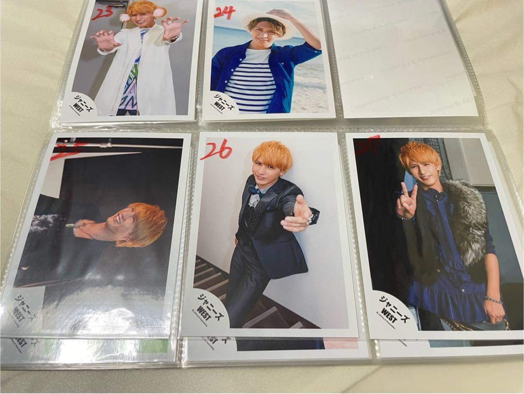 WEST. 藤井流星 公式写真 まとめ売り