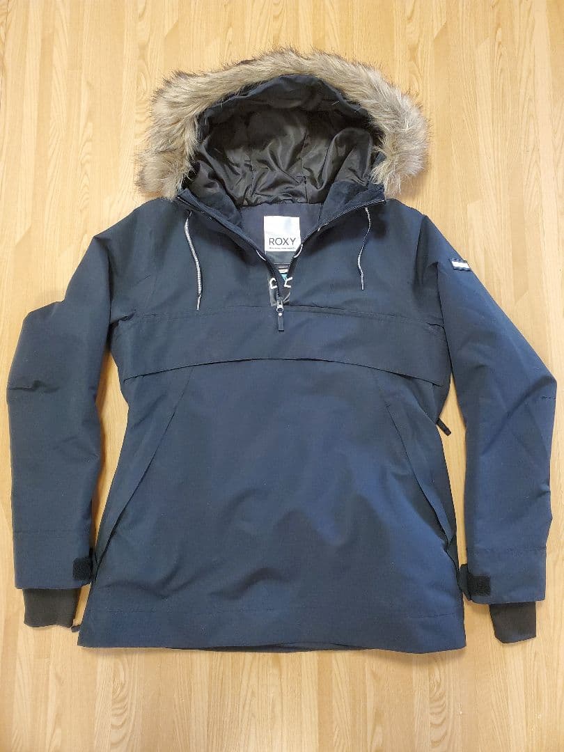 ROXY スノーボードウェア　 レディース　上下セット　ブラック/パープル