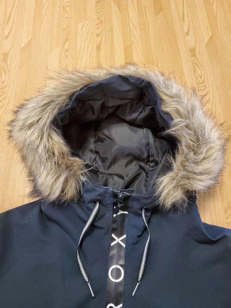 ROXY スノーボードウェア　 レディース　上下セット　ブラック/パープル