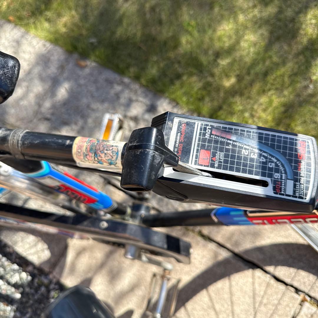 昭和レトロ自転車　当時物　20インチ　デコチャリベース車　ガレージ飾り時代自転車