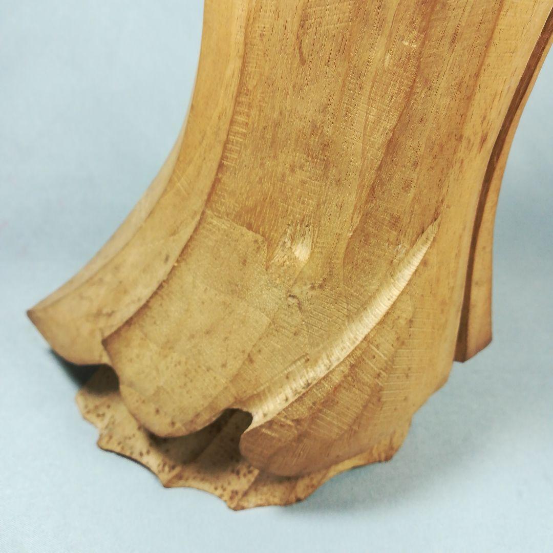 在銘あり　木彫　彫刻　観音像　置物　仏像