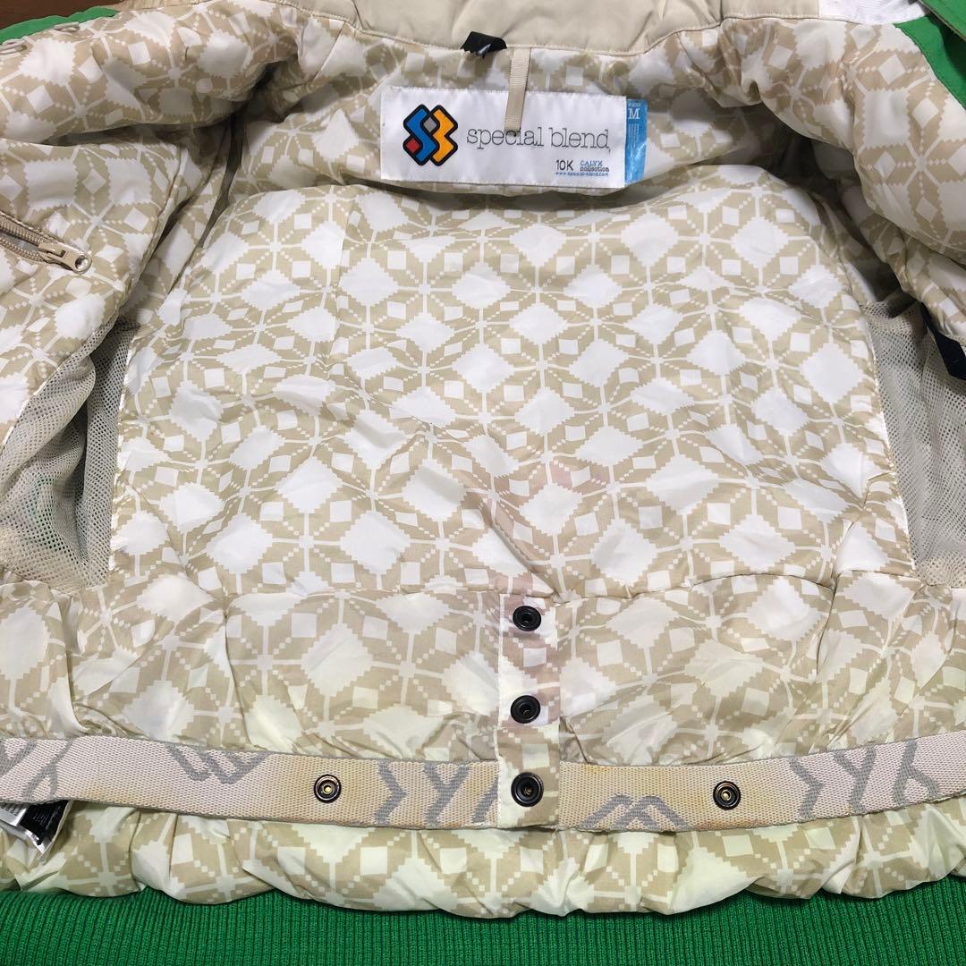 スペシャルブレンド ウェア ダウン グリーン レディース M L ショート