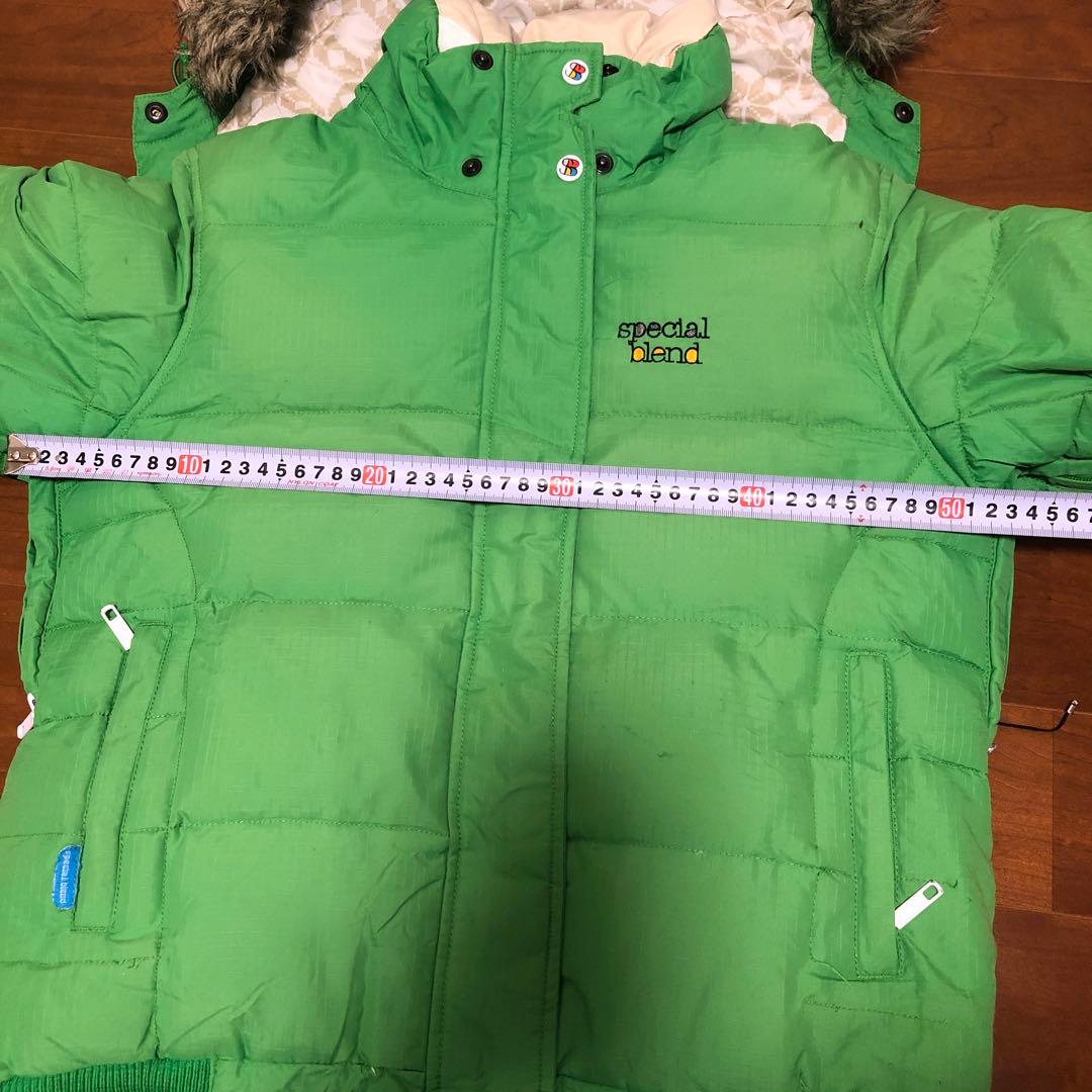 スペシャルブレンド ウェア ダウン グリーン レディース M L ショート