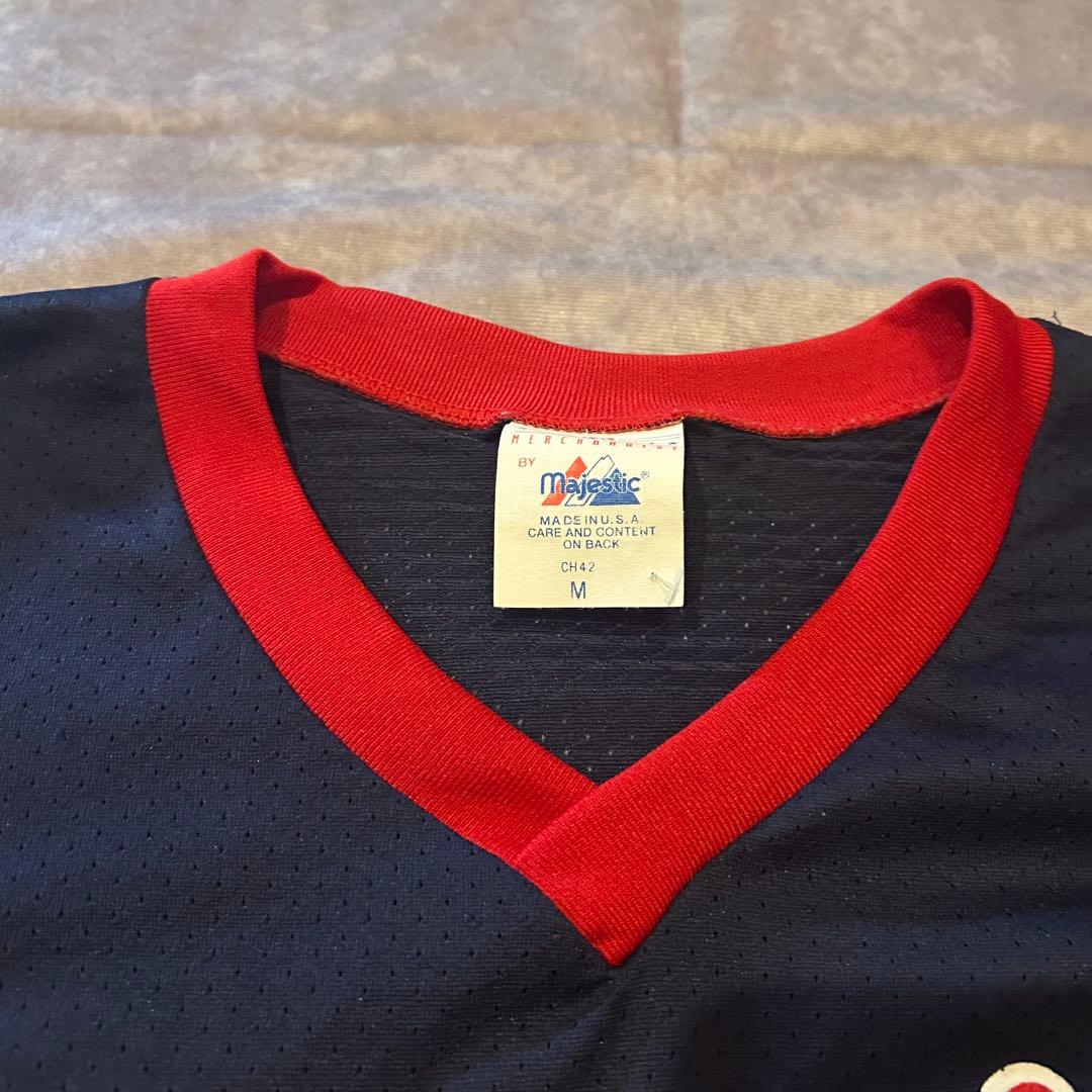 90s majestic マジェスティク アトランタ ブレーブス ゲーム シャツ