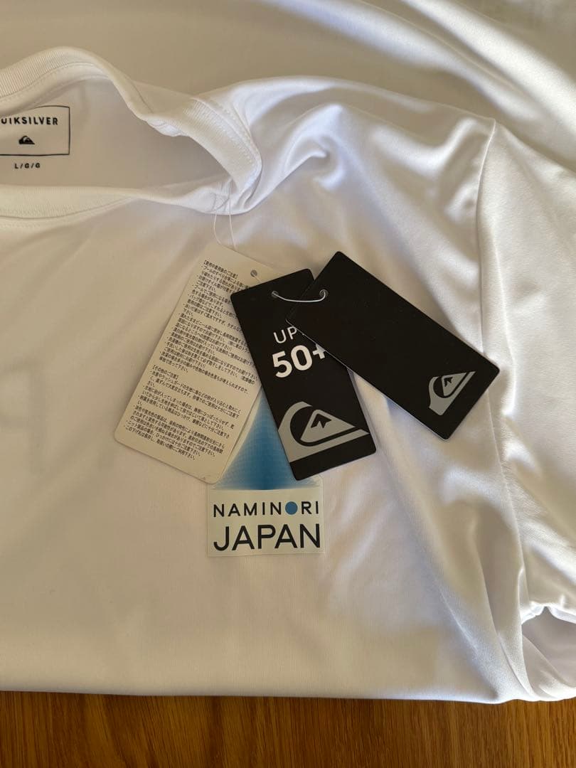 <新品>Quiksilver NAMINORI JAPAN Tシャツ ホワイト