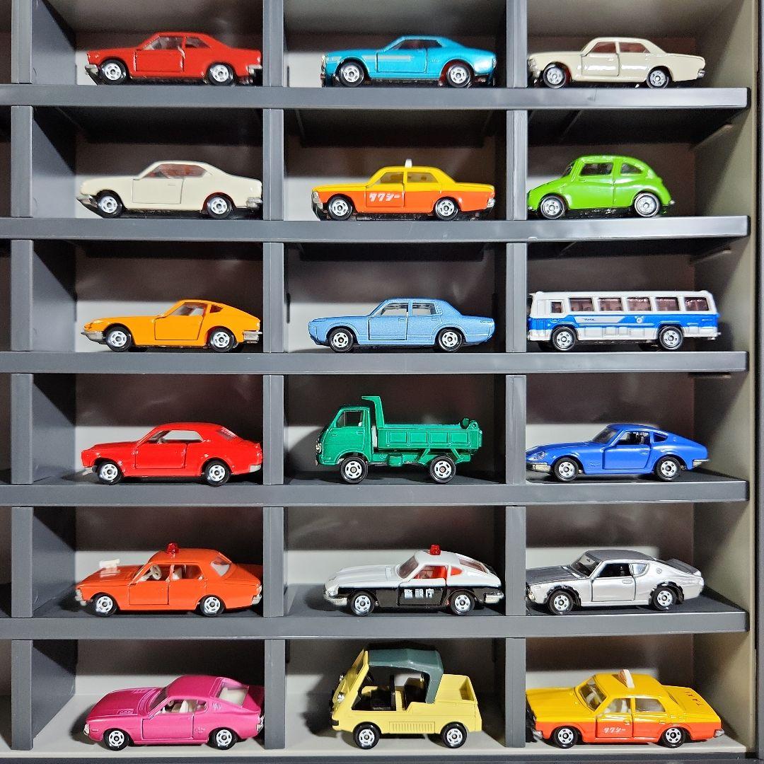 トミカ黒箱　復刻版　トミカ30周年記念モデル　18台コンプリートセット