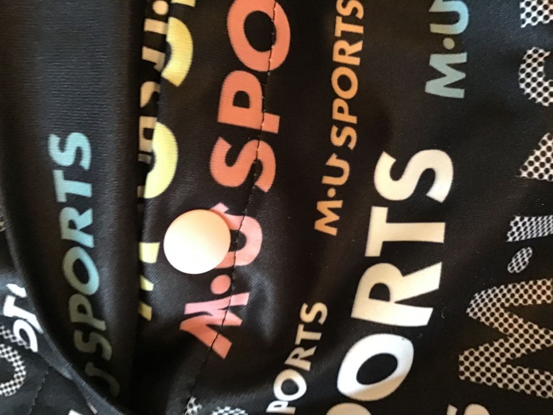 M-U SPORTS レインウェアセット40ブラック新品未使用ウエサコ