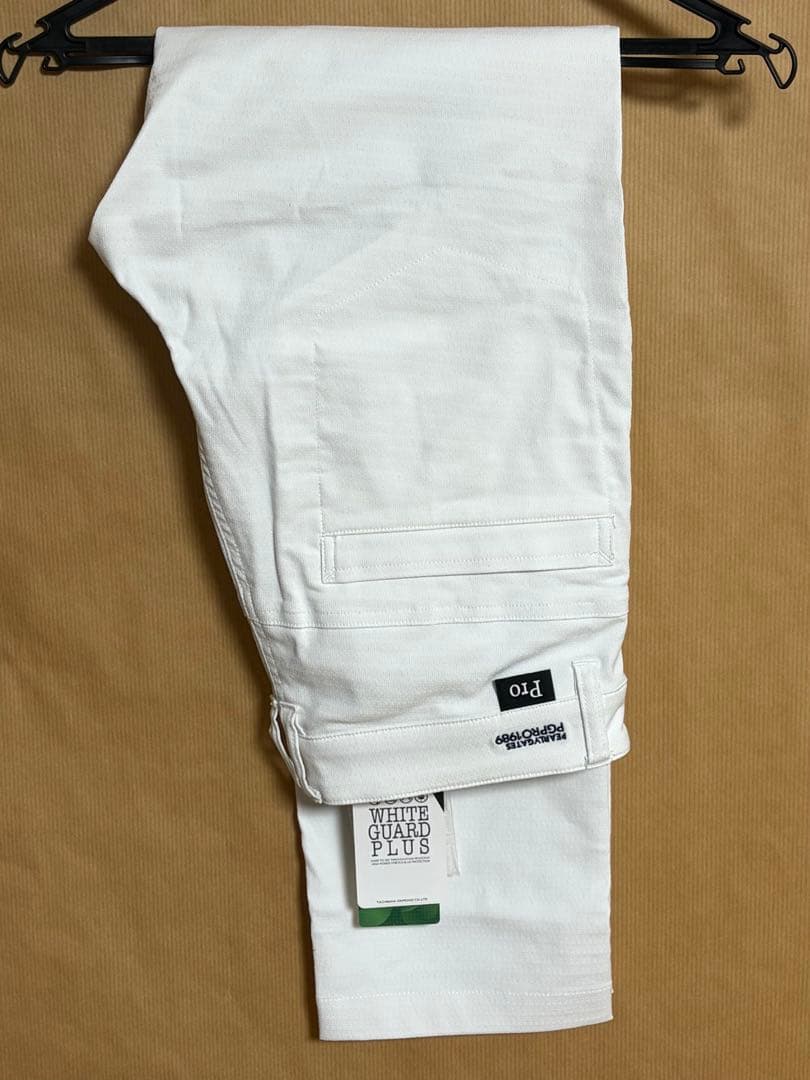 パーリーゲイツ ゴルフパンツ ホワイト 新品・タグ付き サイズ3