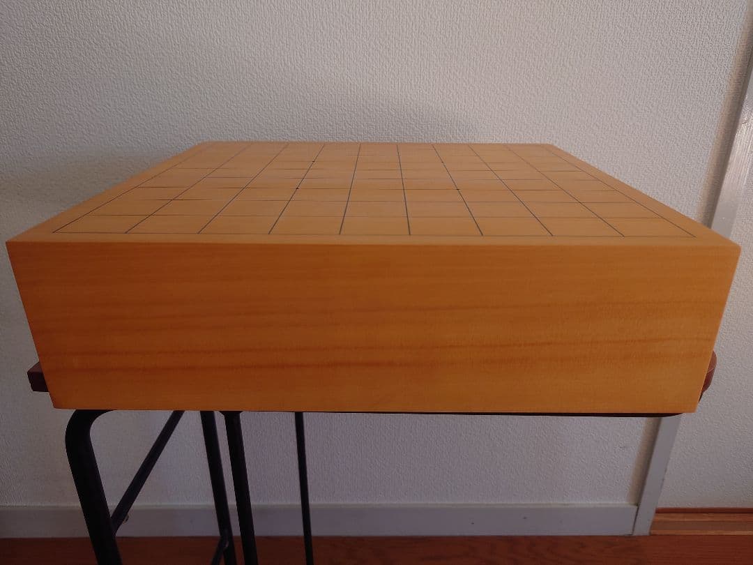 前川碁盤店　将棋盤　本榧　柾目