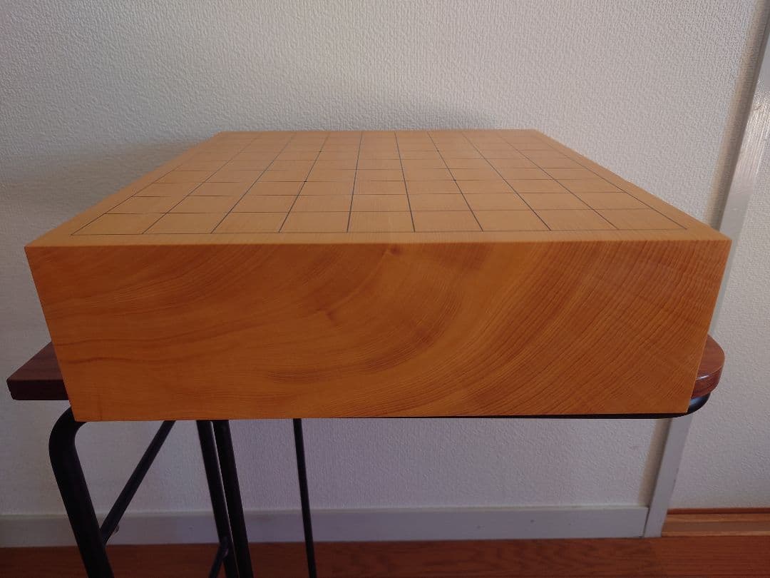 前川碁盤店　将棋盤　本榧　柾目