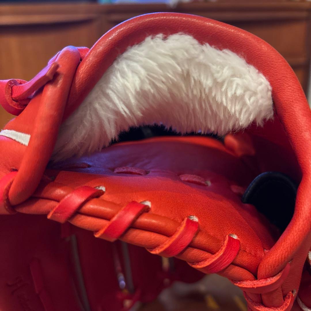 新品 ミズノ グローバルエリート 軟式少年 グローブ Sサイズ　ラディッシュ