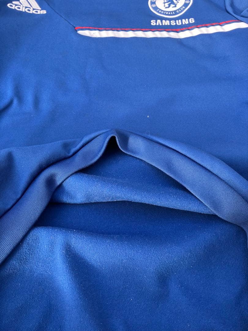 【希少】adidas×チェルシーFC/スウェット/ドリルトップ S