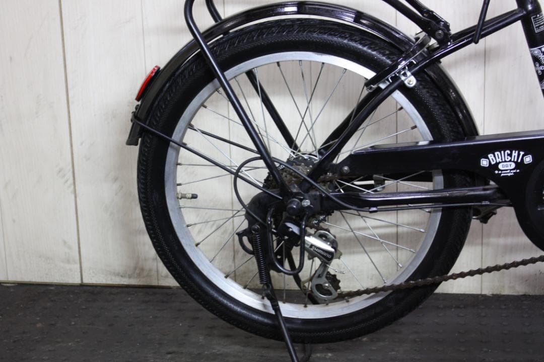 あさひ製 ブライトデイ 20型6段 AUTO LED仕様 ミニベロ