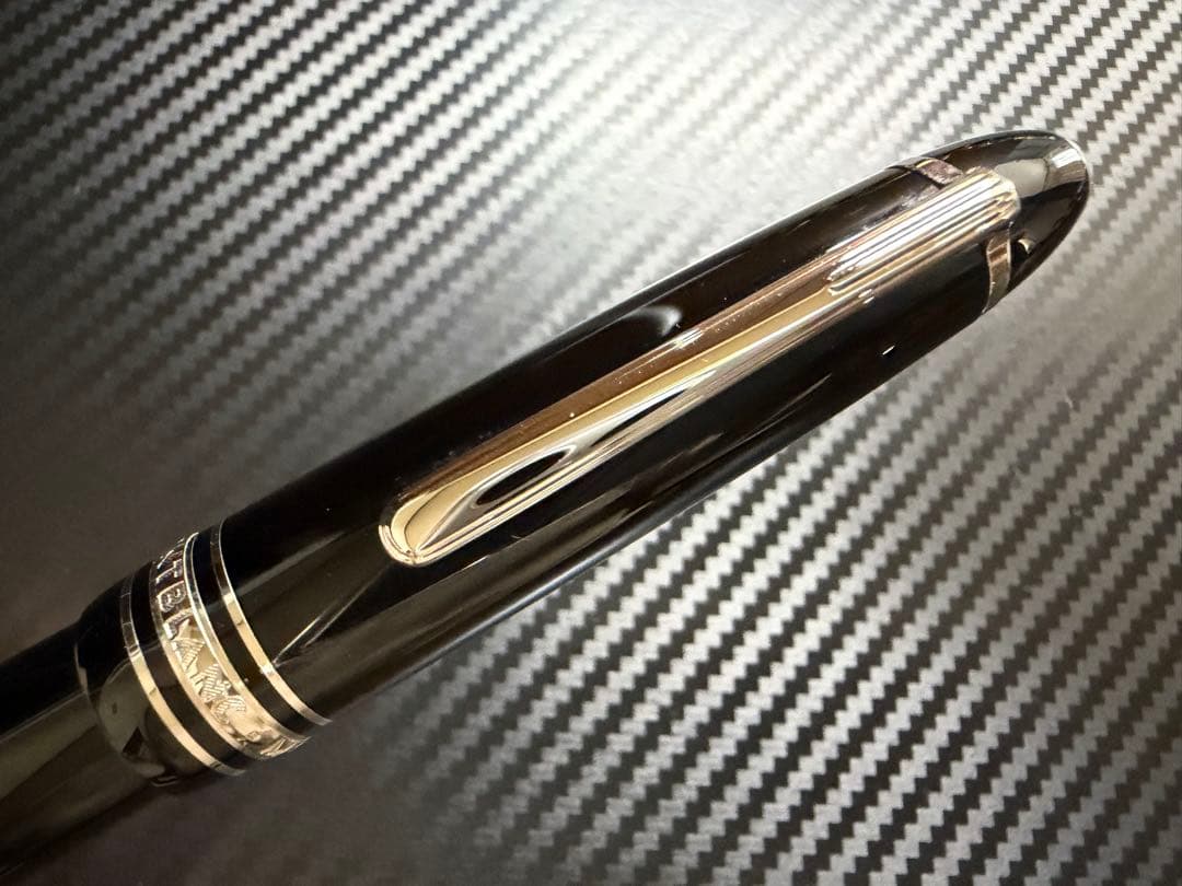 未使用に近い モンブラン ル・グラン P146 プラチナライン F 細字 万年筆