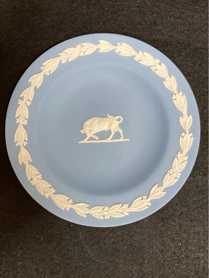 ✨希少✨【日本未発売】ウェッジウッド　12星座リリーフ　ジャスパーウェア★