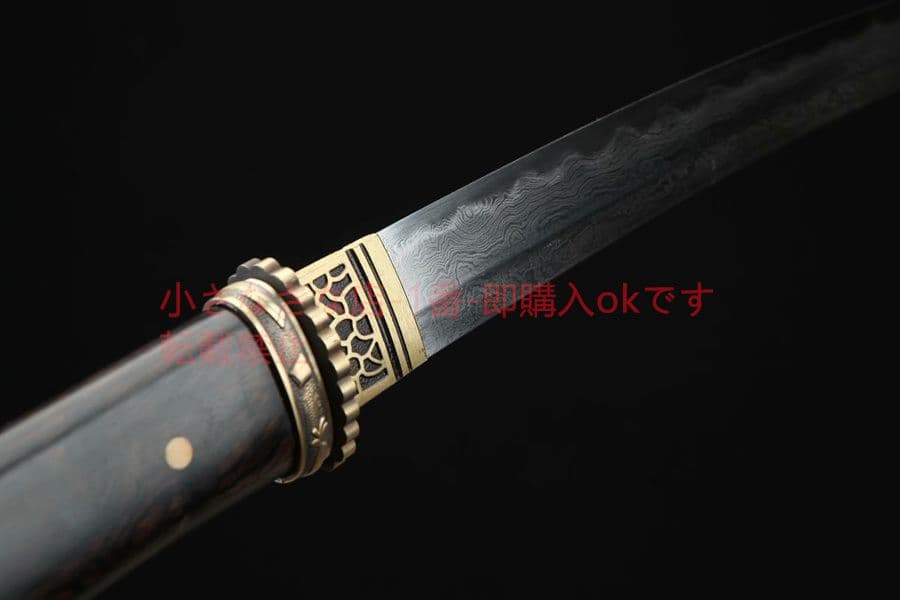 武具　刀装具　日本刀　模造刀　 肋差   短刀 12寸 玄鋒武士刀