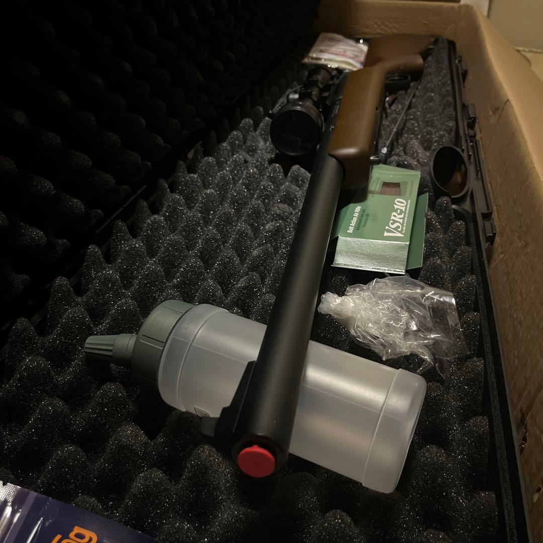 東京マルイ　VSR-10 スコープ、ライフルケース、BB弾付き！