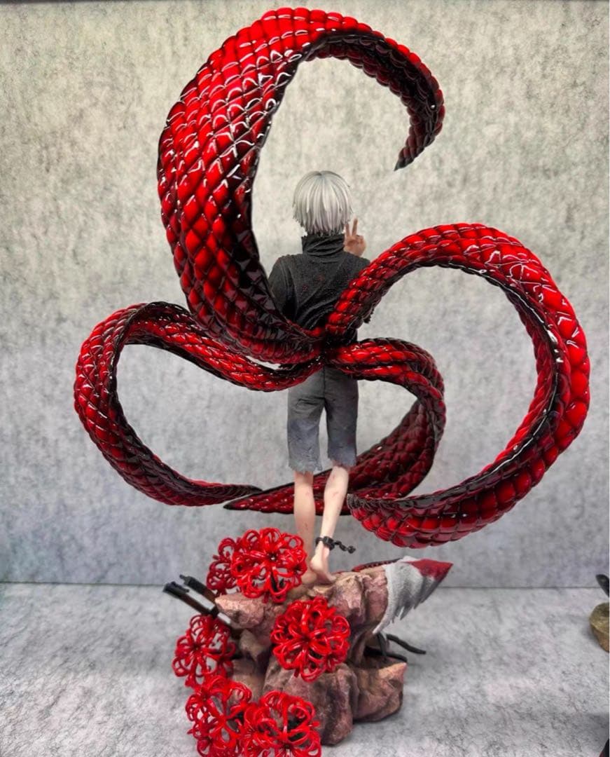 東京グール　金木研　ガレージキット　リキャスト　フィギュア　完成品