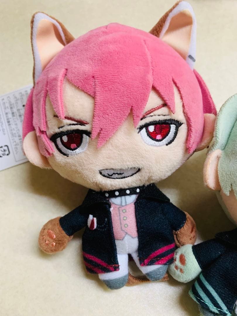 亥清悠 狗丸トウマ　ぬいぐるみバッジ アイドリッシュセブン ナンジャタウン