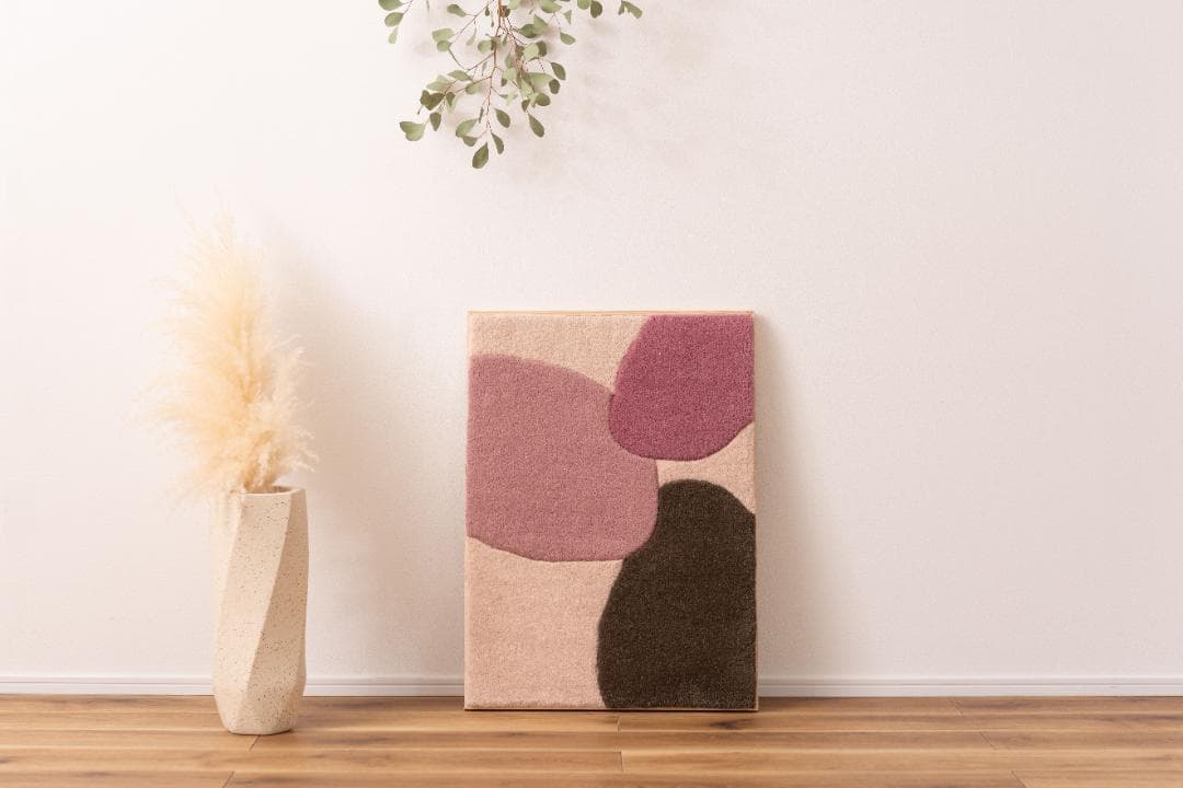 ウォールアート インテリア アートパネル 壁飾り ピンク FAB-014 N01