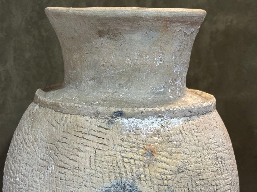 土器骨董　壺　遺跡出土品? 最終価格