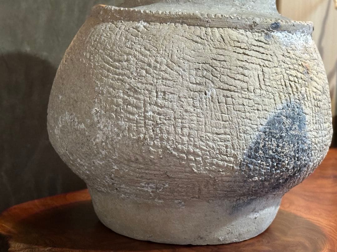 土器骨董　壺　遺跡出土品? 最終価格
