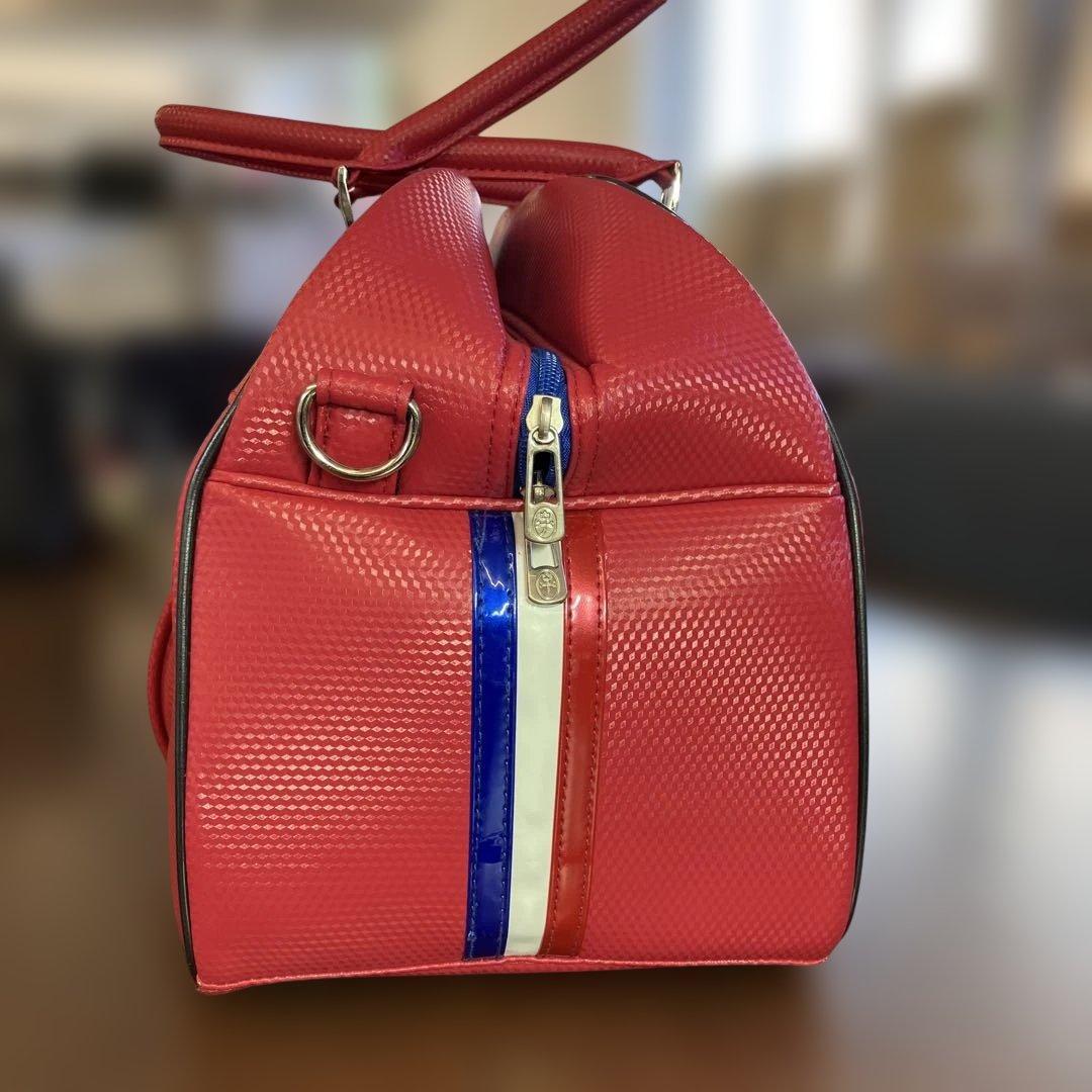 A2511-2050 カステルバジャック ゴルフバッグ レッド ボストンバッグ